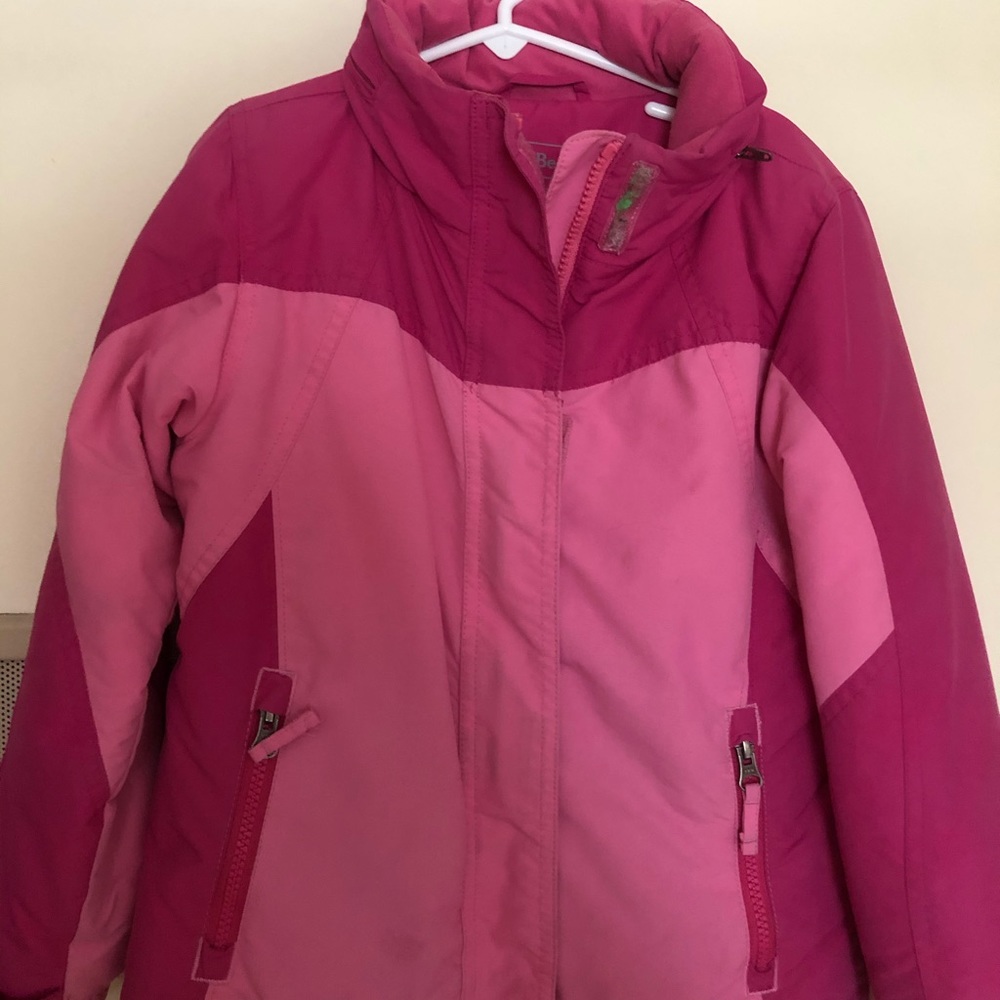 LL Bean Girls Winter Jacket Size 5-6